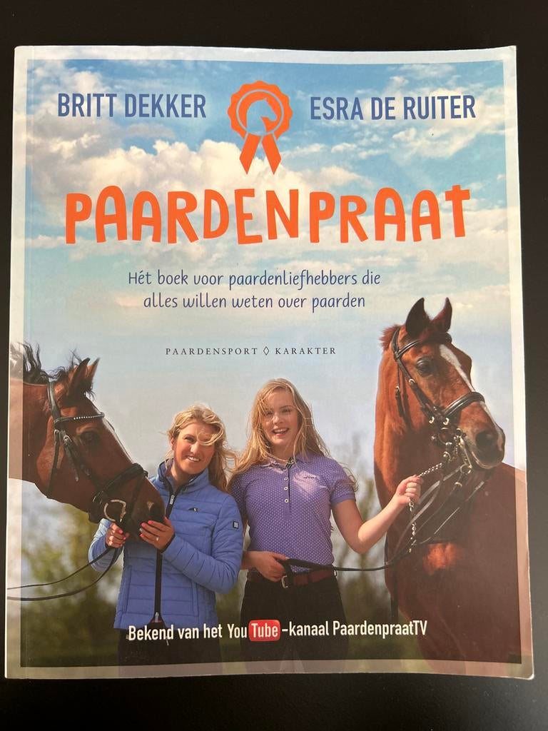 Esra de Ruiter - Paardenpraat, Non-fictie, Esra de Ruiter; Britt Dekker, Ophalen of Verzenden, Zo goed als nieuw