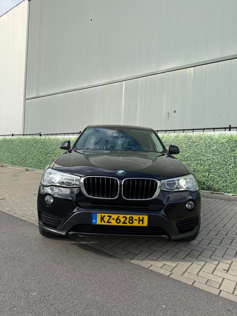 BMW X3 2.0 Sdrive 18D AUT 2017 Zwart, Automaat, 1995 cc, Zwart, 2000 kg