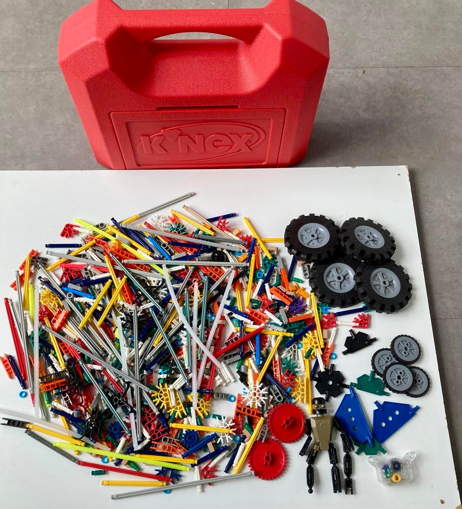 Leuke K’nex koffer (25x35)met K’nex, Kinderen en Baby's, Ophalen of Verzenden, Gebruikt, K'nex