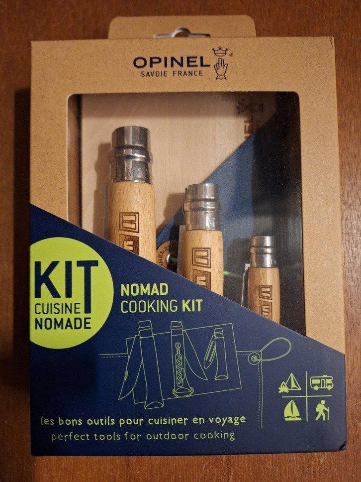 Opinel Nomad Cooking Kit, Caravans en Kamperen, Kampeeraccessoires, Nieuw, Ophalen of Verzenden