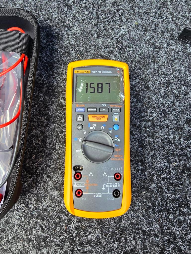 Fluke 1587 FC Isolatieweerstand meter . Multimeter NIEUW, Ophalen of Verzenden, Nieuw, Multimeter