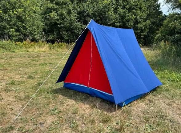 Retro of festival tentje, Caravans en Kamperen, Tenten, Ophalen, Gebruikt, Tot en met 2