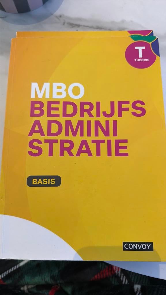 MBO bedrijfsadministratie basis, Boeken, Ophalen, H.G. Janssen-Haveman; H.M.M. Krom, Zo goed als nieuw, Economie en Marketing