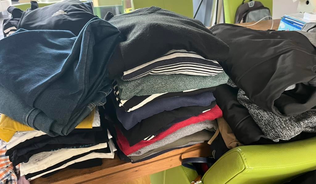 Partij Heren Kleding 3 x XL of L (zomer/winter garderobe ), Kleding | Heren, Ophalen of Verzenden, Gedragen, Overige kleuren, Overhemd