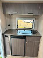 Dethleffs New Line Caravan - voortent, mover, airco, luifel, Caravans en Kamperen, Caravans, Standaardzit, Particulier, Kachel