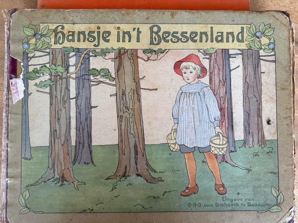 Oud kinderboek Hansje in ’t Bessenland – Elsa Beskow, Ophalen of Verzenden
