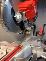 Flex afkortzaag machine op accu, incl onderstel+stofzuiger, Ophalen of Verzenden, 1200 watt of meer, Afkortzaag, 70 mm of meer