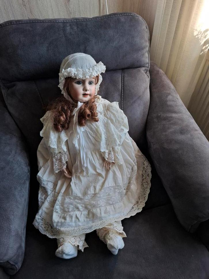 Real Seeley Body USA - Levensechte  oude pop, Verzamelen, Poppen, Gebruikt, Pop, Levensecht of Reborn, Ophalen of Verzenden