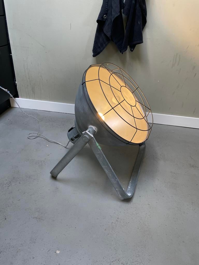Industriële Vloerlamp / Werkspot - Vintage Stijl, Ophalen of Verzenden
