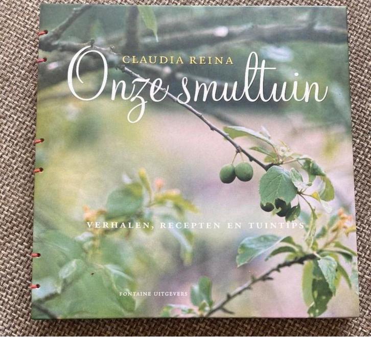 Boek Claudia Reina Onze Smultuin, Boeken, Natuur, Zo goed als nieuw, Ophalen of Verzenden