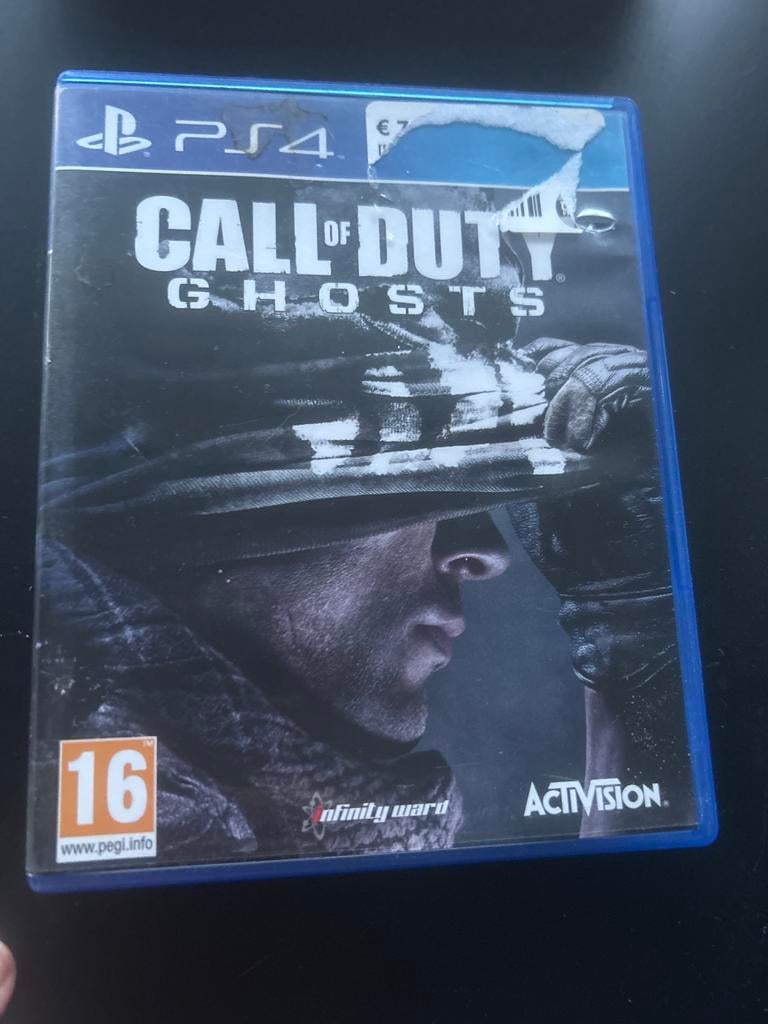 Call of Duty Ghosts PS4 - Actie/Shooter Game, Spelcomputers en Games, Games | Sony PlayStation 4, Online, Gebruikt, Shooter, Ophalen of Verzenden
