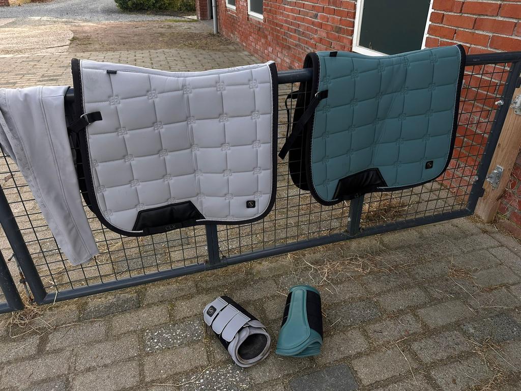 Br setjes dressuur cob, peeskappen en rijbroek, Dieren en Toebehoren, Paarden en Pony's | Dekens en Dekjes, Ophalen of Verzenden