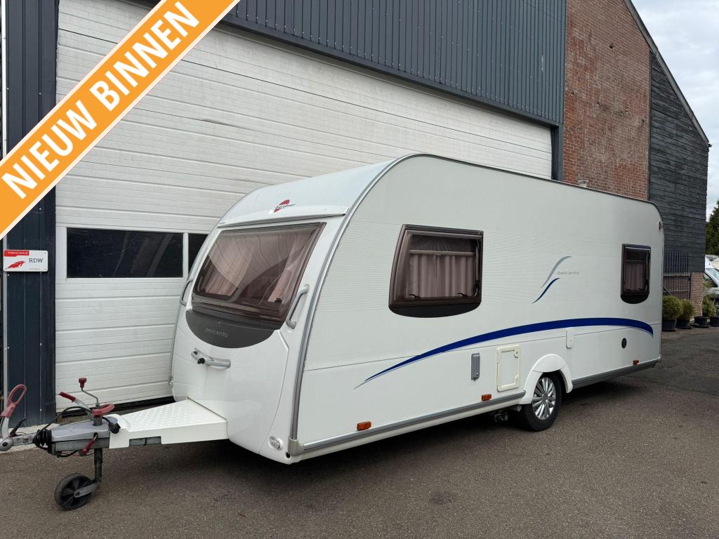 Bürstner Belcanto 460 TL + Mover + Voortent, Caravans en Kamperen, Caravans, Bedrijf, tot en met 4, 1000 - 1250 kg, Rondzit, Bürstner