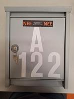 Metalen brievenbus met sleutels, Ophalen of Verzenden, Gebruikt