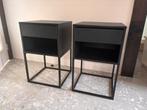 Twee nachtkastjes Vikhammer Ikea, Ophalen, Gebruikt, Minder dan 45 cm, 55 tot 70 cm