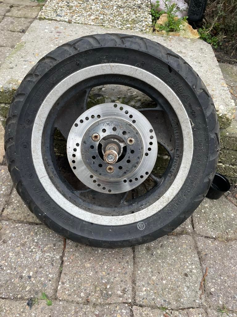 Tomos Nitro voorwiel, Ophalen of Verzenden, Gebruikt, Overige typen, Overige merken