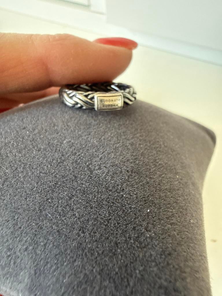 Buddha to Buddha ring  Katja maat 17, 18 tot 19, Ophalen of Verzenden, Zo goed als nieuw, Dame of Heer