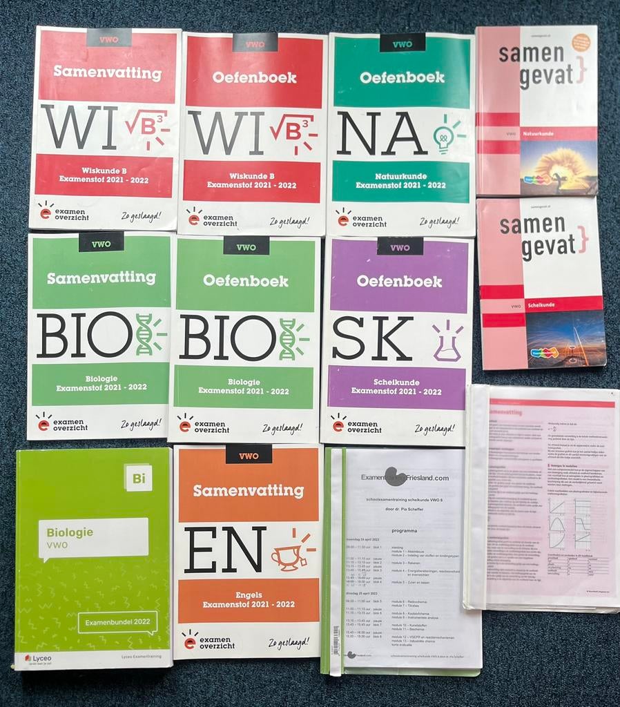 Vwo examenbundels 2022, Boeken, Schoolboeken, Ophalen of Verzenden, Zo goed als nieuw, VWO, Wiskunde B