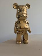 Te Koop: Exclusieve Bearbrick – Goud, 35 cm, Ophalen of Verzenden, Nieuw