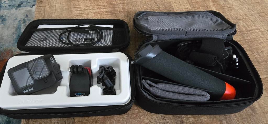 GoPro Hero 9 Black Edition met accessoires, Audio, Tv en Foto, Actiecamera's, Ophalen of Verzenden, Zo goed als nieuw, GoPro
