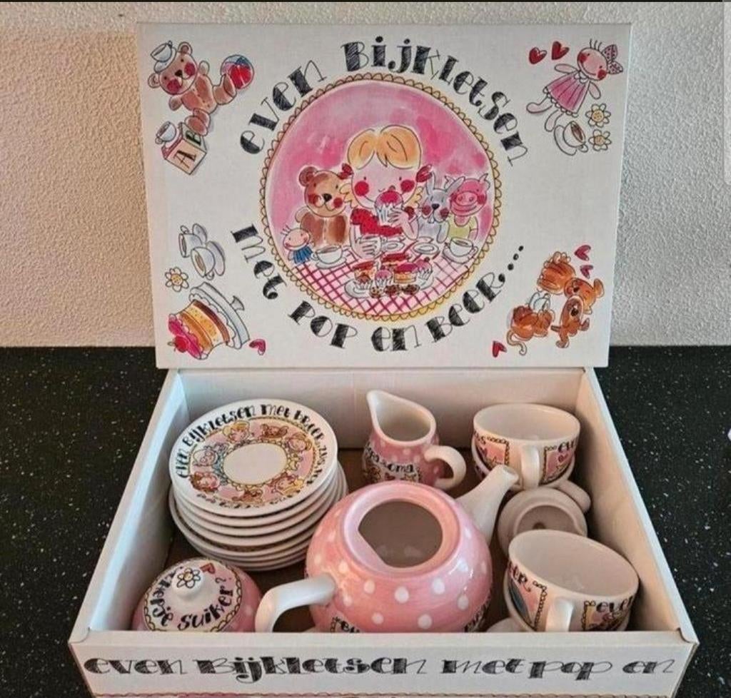 Blond Amsterdam kinderservies, Antiek en Kunst, Ophalen