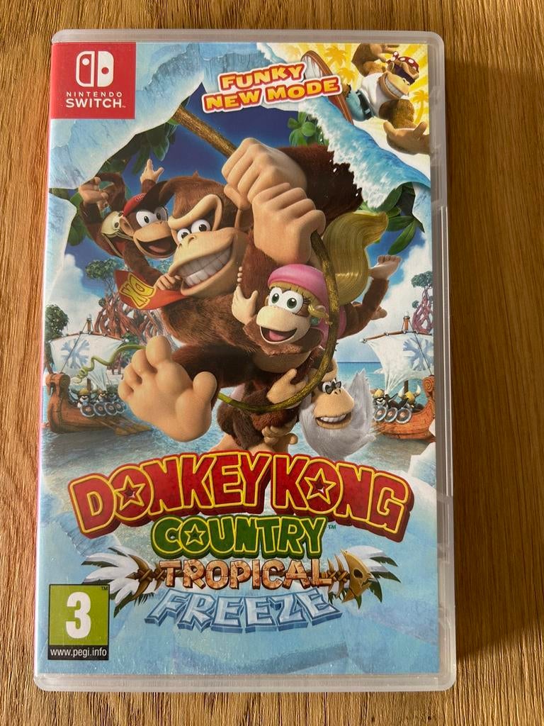 Donkey Kong Country Tropical Freeze - game Nintendo Switch, Spelcomputers en Games, Avontuur en Actie, Online, Ophalen of Verzenden