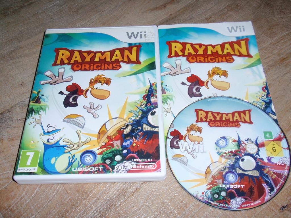 Nintendo Wii Spel Rayman Origins, Spelcomputers en Games, Games | Nintendo Wii, Avontuur en Actie, Ophalen of Verzenden, Zo goed als nieuw