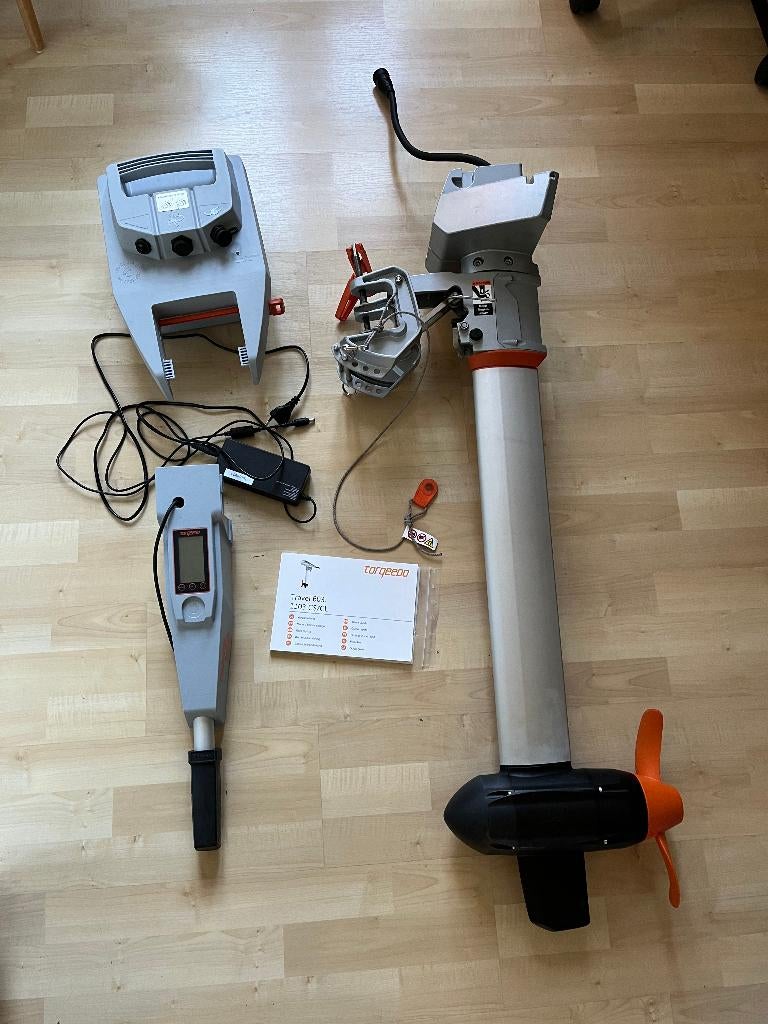 Torqeedo Travel 1103CL set met lithium 915Wh accu, Ophalen, Gebruikt, Minder dan 5 pk, Elektrisch