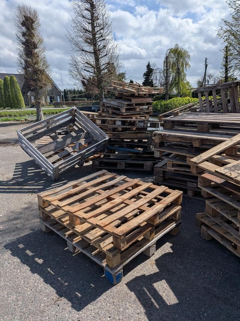 Brandhout/pallethout, Tuin en Terras, Vuurkorven, Ophalen