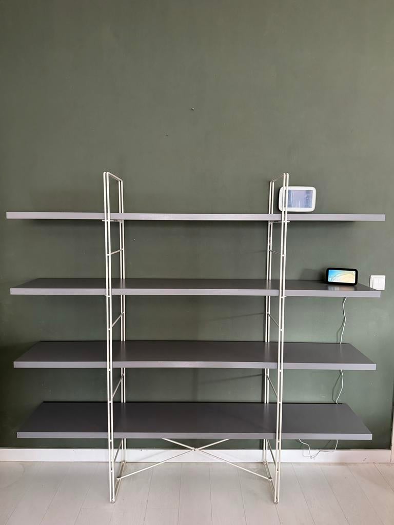 Vintage IKEA boekenplanken - Stijlvol en functioneel, Ophalen, Met plank(en), 100 tot 150 cm, Zo goed als nieuw