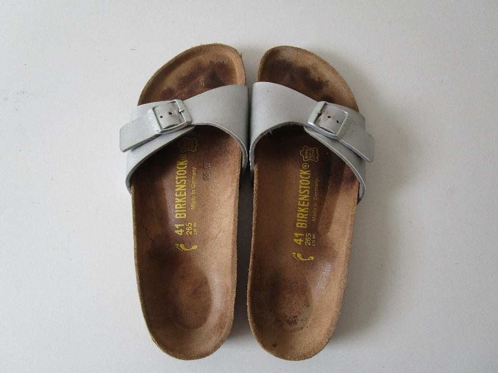 Birkenstock Madrid slippers, maat 41., Kleding | Dames, Schoenen, Slippers, Overige kleuren, Ophalen of Verzenden, Gedragen