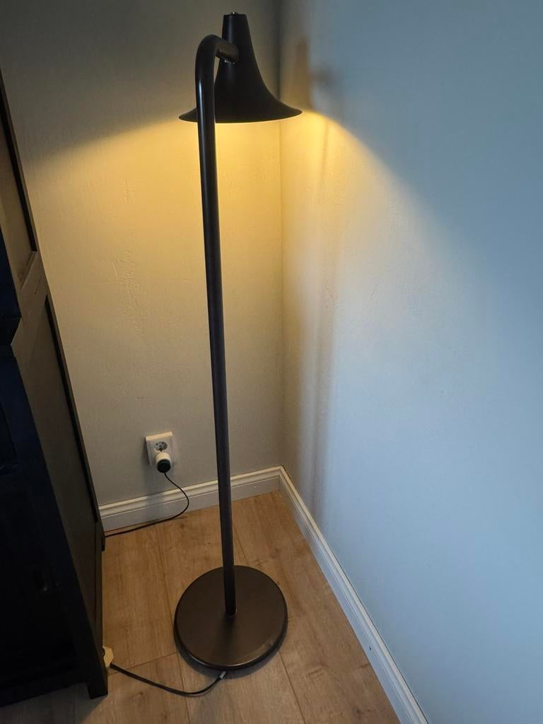 Vintage Hala vloerlamp type : Heksenhoed, Huis en Inrichting, Lampen | Vloerlampen, Ophalen, Gebruikt, 100 tot 150 cm, Metaal
