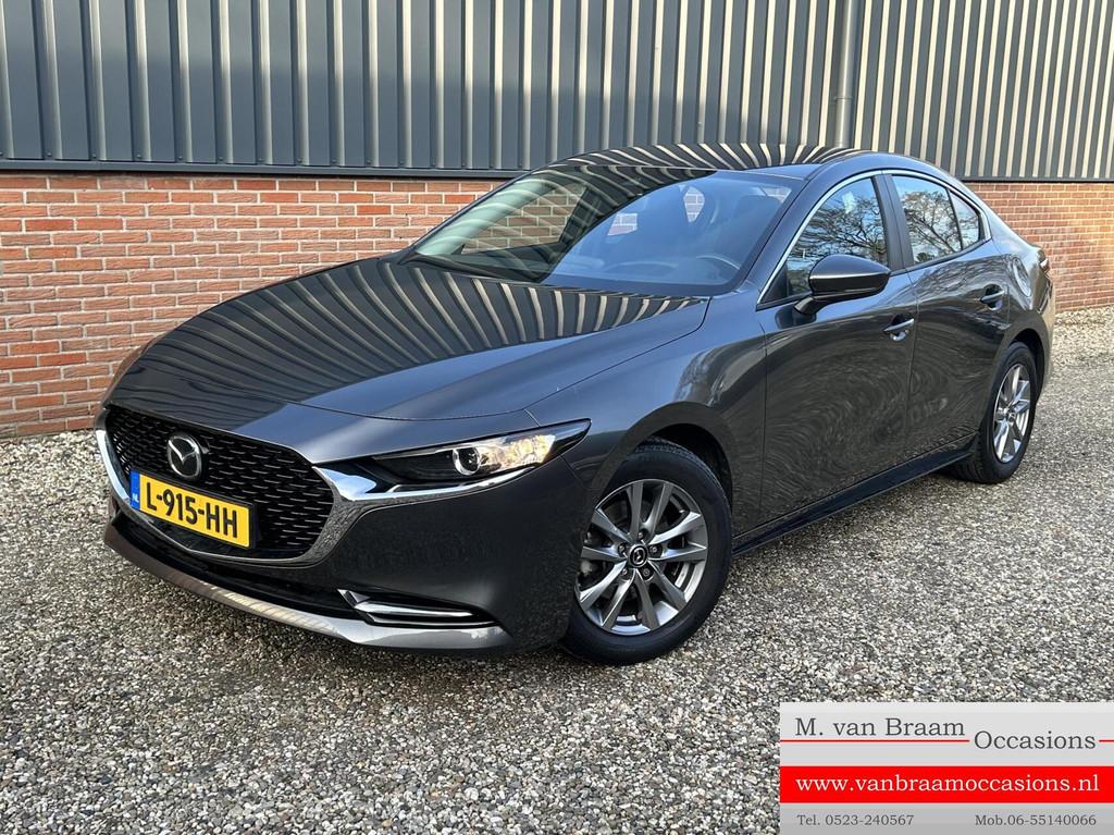 Mazda 3 2.0 e-SkyActiv-X M Hybrid 186PK Trekhaak, Auto's, Mazda, Voorwielaandrijving, 1998 cc, Gebruikt, Origineel Nederlands