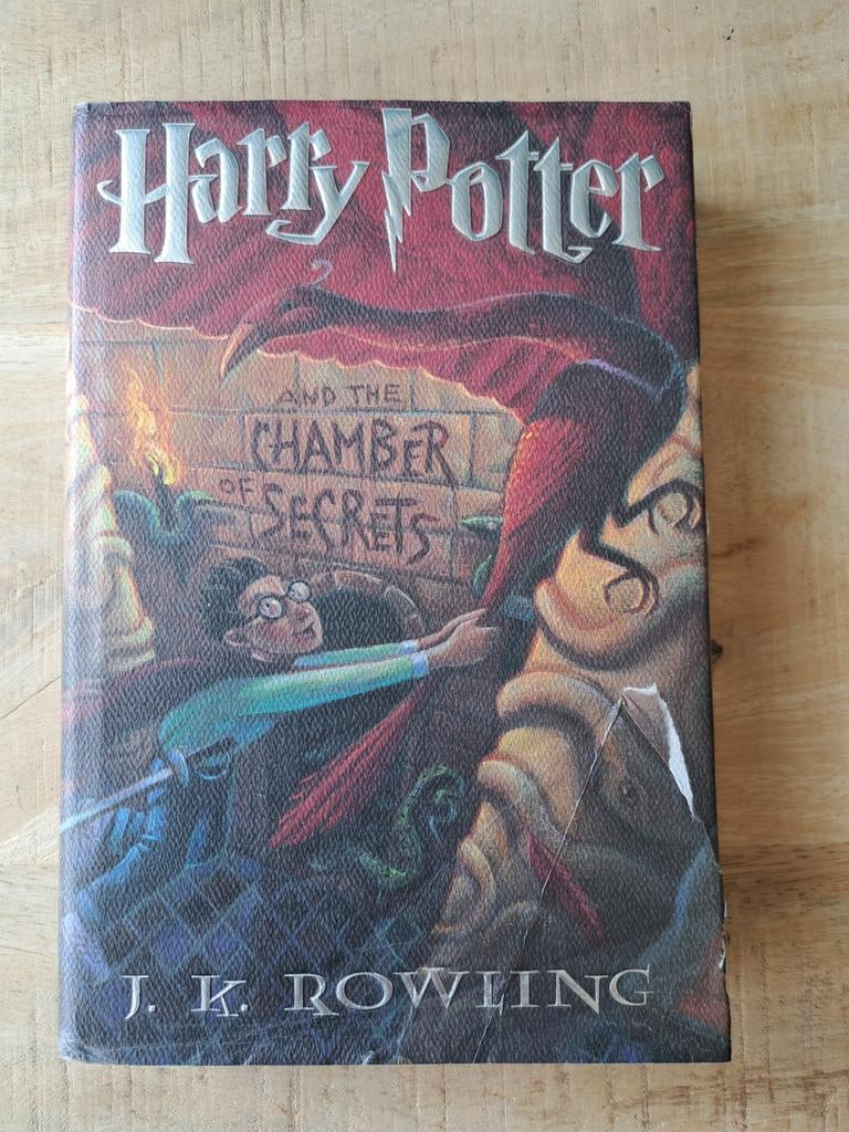 Harry Potter and the Chamber of Secrets 'first edition', Verzamelen, Harry Potter, Gebruikt, Ophalen of Verzenden, Boek of Poster