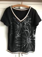 t-shirt met opdruk (Eksept), Kleding | Dames, T-shirts, Maat 38/40 (M), Zwart, Ophalen of Verzenden, Korte mouw