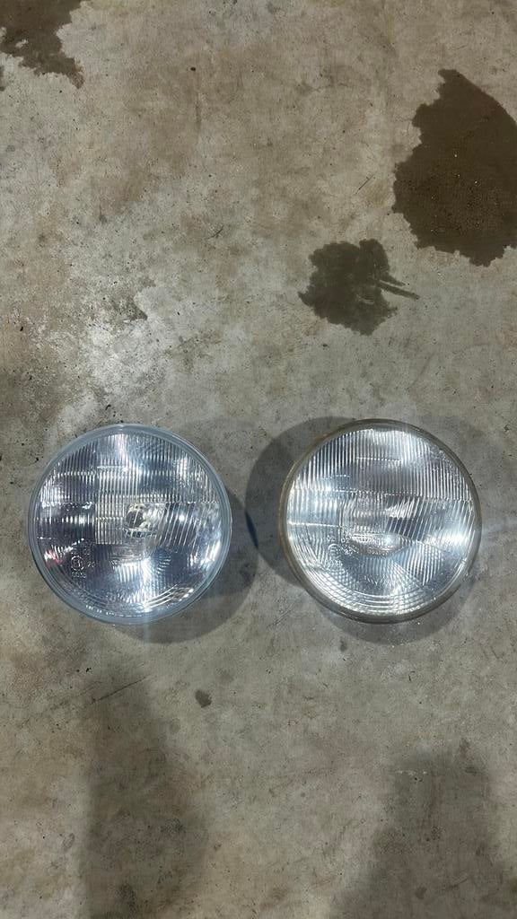 Set koplampen defender, Auto-onderdelen, Ophalen of Verzenden, Gebruikt, Land Rover