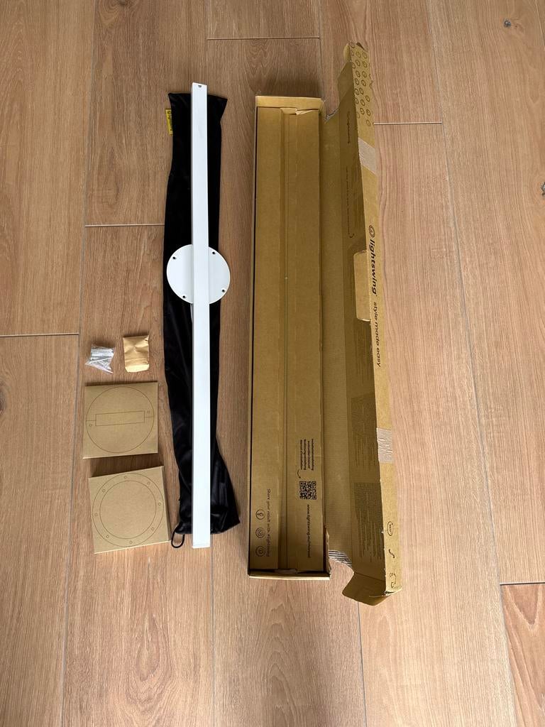 Lightswing 90cm mat wit - Nieuw in doos, Ophalen of Verzenden, Nieuw, Metaal, 75 cm of meer