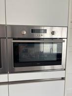 Pelgrim Inbouw Oven met Magnetronfunctie - RVS, Gebruikt, Hete lucht, Oven met grill, Inbouw