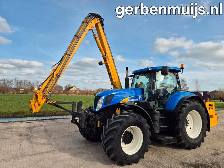 5 keer trekker met herder, Zakelijke goederen, Agrarisch | Tractoren, tot 2500, New Holland, tot 80 Pk, Gebruikt, Verzenden