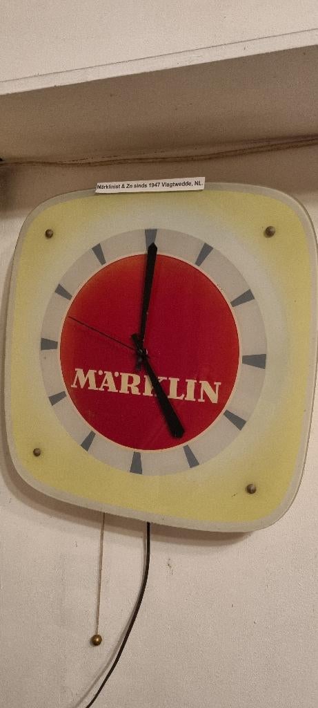 Marklin klok jaren 50 Zeer zeldzaam, Ophalen