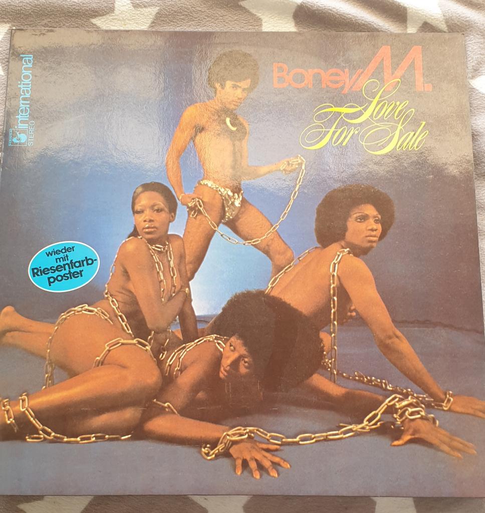 3 x LP en 5 x single van Boney M. zie foto's, Ophalen of Verzenden, Zo goed als nieuw, 12 inch