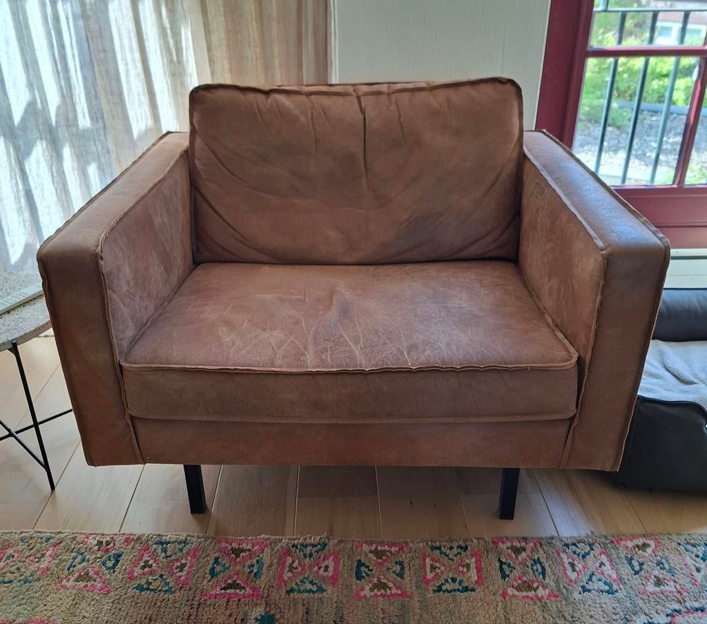 Be Pure Home fauteuil/loveseat., Ophalen, Gebruikt, Eenpersoons, 75 tot 100 cm