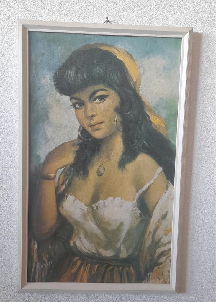 Zigeunerin portret, Ophalen of Verzenden