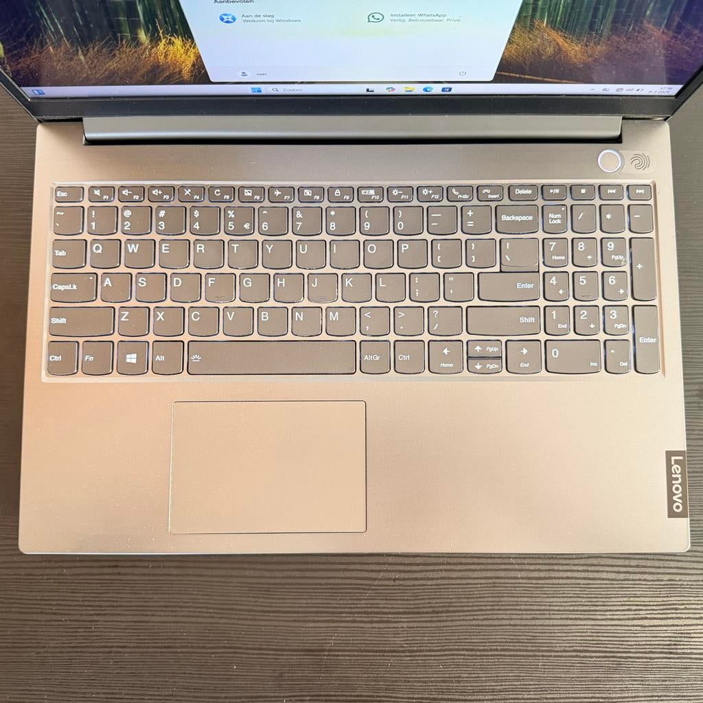 Lenovo ThinkBook - 15 inch laptop, Computers en Software, Windows Laptops, 256 GB, 2 tot 3 Ghz, 8 GB, Ophalen of Verzenden