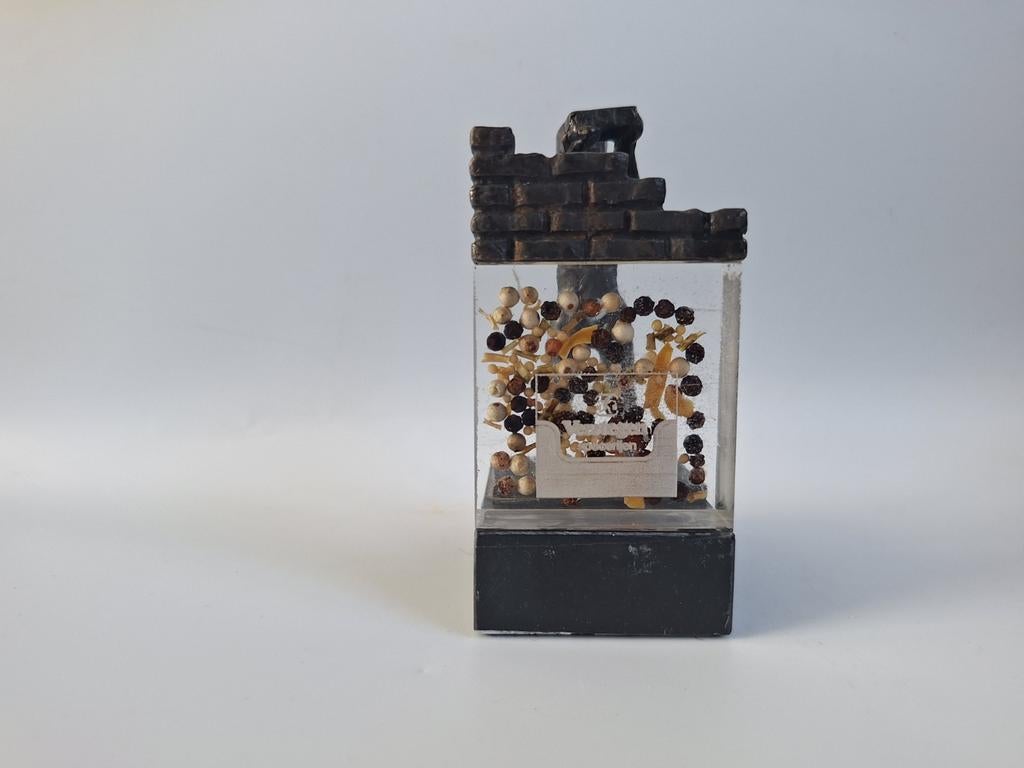 Bronzen beeldje van Verstegen specerijen, Ophalen of Verzenden, Zo goed als nieuw, Mens