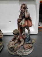 PRACHTIG VINTAGE NAPOLI CAPODIMONTE BEELD in PERFECTE STAAT, Ophalen of Verzenden