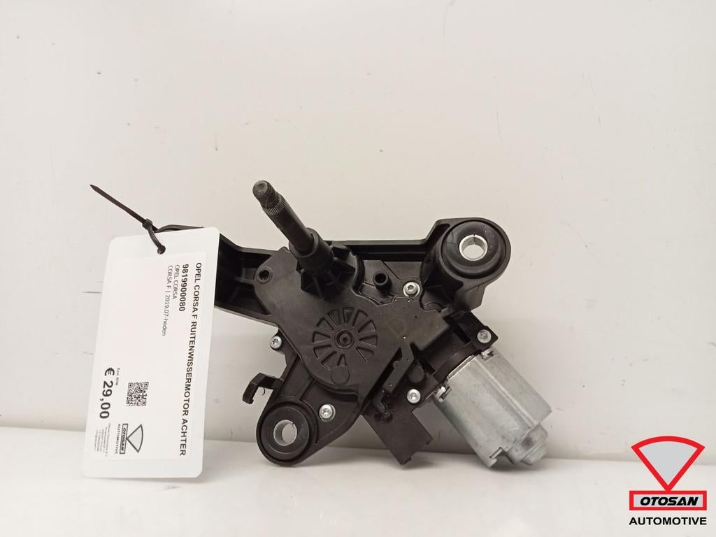 Opel Corsa F Peugeot 208 Ruitenwissermotor Achter 9819900080, Auto-onderdelen, Gebruikt, Opel Automobile GmbH, Ophalen of Verzenden