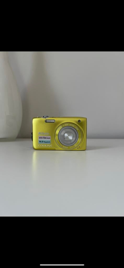 Nikon Coolpix S3100 lime, Ophalen of Verzenden, Zo goed als nieuw, Nikon, 8 keer of meer