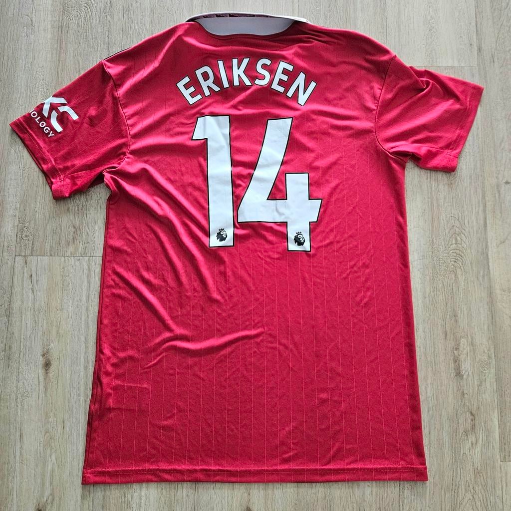 Manchester United voetbalshirt Christian Eriksen, Maat M, Ophalen of Verzenden, Zo goed als nieuw, Shirt
