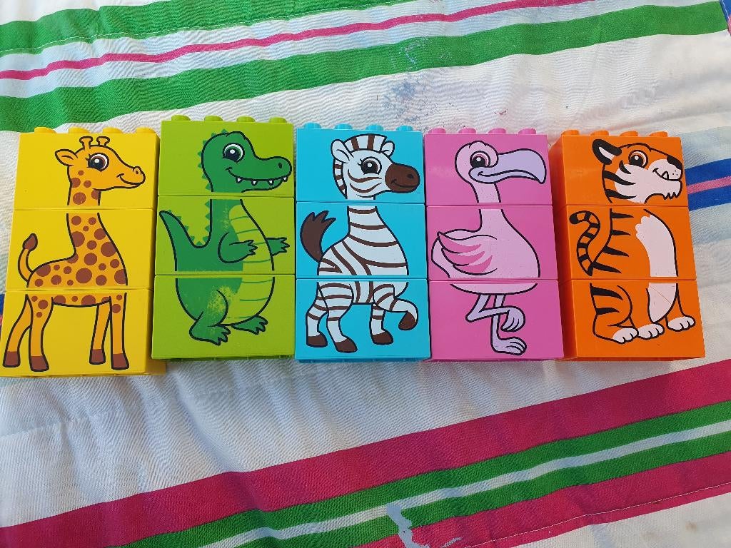 Lego duplo dieren, Ophalen of Verzenden, Gebruikt, Complete set, Duplo